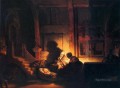 The holy family night Rembrandt